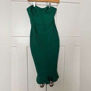 Pretty Little Thing Strapless Midi Dress